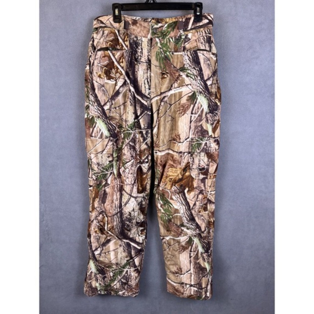 RedHead For Her Womens Size M Realtree Camo Cargo Pants Soft Fleece Bone Dry‎